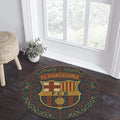FC Barcelona Rug, Barcelona Fc Round Rug