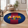 FC Barcelona Rug, Barcelona Fc Round Rug