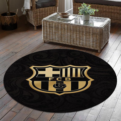 FC Barcelona Rug, Barcelona Fc Round Rug