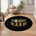 FC Barcelona Rug, Barcelona Fc Round Rug