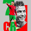 Cristiano Ronaldo Rug, CR7 Portugal Art