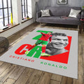 Cristiano Ronaldo Rug, CR7 Portugal Art