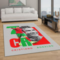 Cristiano Ronaldo Rug, CR7 Portugal Art