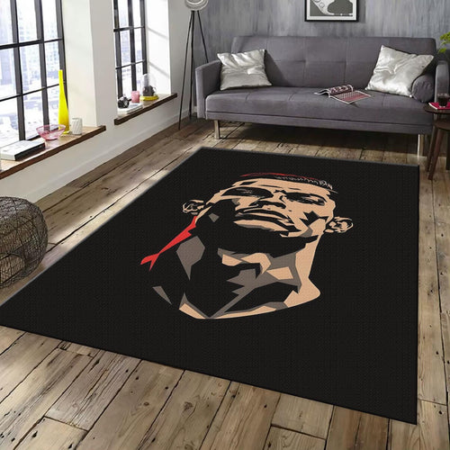 Football Legend Rug, Ronaldo 7 Profile