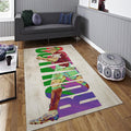 Cristiano Ronaldo Rug, Vintage Style Soccer Rug