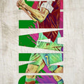 Cristiano Ronaldo Rug, Vintage Style Soccer Rug