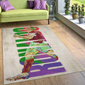 Cristiano Ronaldo Rug, Vintage Style Soccer Rug