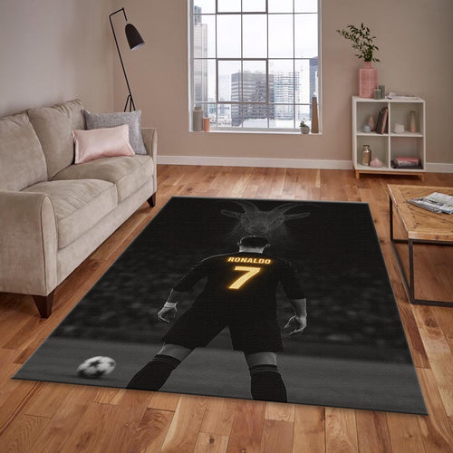 Cristiano Ronaldo GOAT Rug, The Greatest of All Time