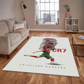 Soccer Fan Gift Rug, CR7 Portugal Decor