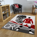 Cristiano Ronaldo Rug CR7 Art Football Legend Carpet