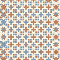 Moroccan Tile Area Rug, Geometric Vintage Pattern Carpet, Spanish
