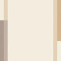 Minimalist Abstract Rug, Neutral Modern Printed Area Rug, Japandi