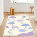 Dreamy Cloud Kids Rug, Washable Nursery & Toddler Room Area Rug