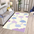 Dreamy Cloud Kids Rug, Washable Nursery & Toddler Room Area Rug