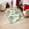 Adventure Forest Kids Rug, Nature Playroom Rug, Washable Nursery