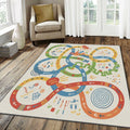 Interactive Kids Play Rug Educational Maze Activity Mat Non-Slip