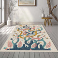Pastel Kids Play Rug Interactive Maze Activity Mat Scandi Nursery