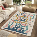 Pastel Kids Play Rug Interactive Maze Activity Mat Scandi Nursery