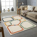 Pastel Kids Play Rug Interactive Maze Activity Mat Scandi Nursery