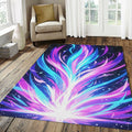Anime Room Rug Lo-fi Aesthetic Area Mat Japanese Sunset Decor