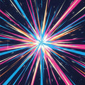 Cosmic Galaxy Rug Abstract Space Explosion Area Mat Modern Gaming