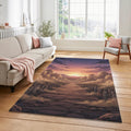 Epic Battle Fantasy Rug Anime War Scene Area Mat Medieval Knight