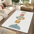 Minimalist Life Journey Rug Growth Journey Infographic Area Mat