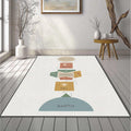 Minimalist Life Journey Rug Growth Journey Infographic Area Mat