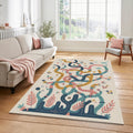 Pastel Kids Play Rug Interactive Maze Activity Mat Scandi Nursery