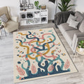 Pastel Kids Play Rug Interactive Maze Activity Mat Scandi Nursery
