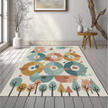 Pastel Kids Play Rug Interactive Educational Nursery Mat Cute