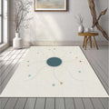 Minimalist Abstract Rug Geometric Data Art Area Mat Modern Scandi