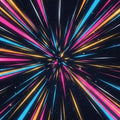 Cosmic Galaxy Rug Abstract Space Explosion Area Mat Modern Gaming
