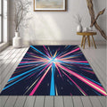 Cosmic Galaxy Rug Abstract Space Explosion Area Mat Modern Gaming