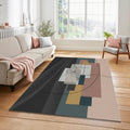 Modern Abstract Woman Silhouette Rug
