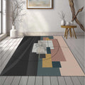 Modern Abstract Woman Silhouette Rug