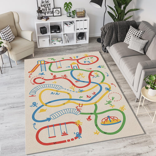 Interactive Playground Adventure Rug