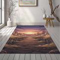 Epic Battle Fantasy Rug Anime War Scene Area Mat Medieval Knight