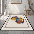 Modern Infinity Symbol Rug Abstract Minimalist Area Mat Zen Art