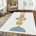 Minimalist Life Journey Rug Growth Journey Infographic Area Mat