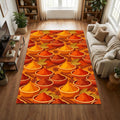 Spice Garden Kitchen Rug Modern Culinary Spices Area Mat Warm