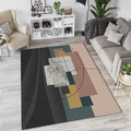 Modern Abstract Woman Silhouette Rug