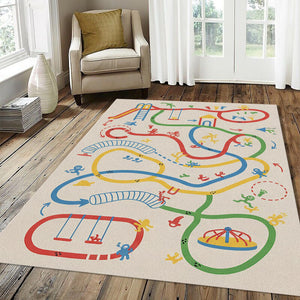 Interactive Playground Adventure Rug