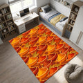 Spice Garden Kitchen Rug Modern Culinary Spices Area Mat Warm
