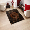 Dark Academia Library Area Rug Home Office Reading Nook Carpet