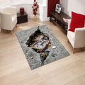 Skate Park 3D Area Rug Gaming Room Teen Boys Bedroom Carpet