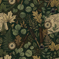 Dark Academia Vintage Area Rug Study Reading Nook Botanical
