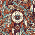 Boho Dreamcatcher Area Rug Bedroom Living Room Carpet Washable