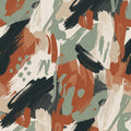 Abstract Brush Stroke Area Rug Boho Living Room Dining Carpet