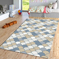 Fish Scale Coastal Area Rug Beach House Bathroom Carpet Washable